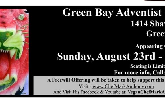 Chef Mark Anthony Coming to Green Bay August 23