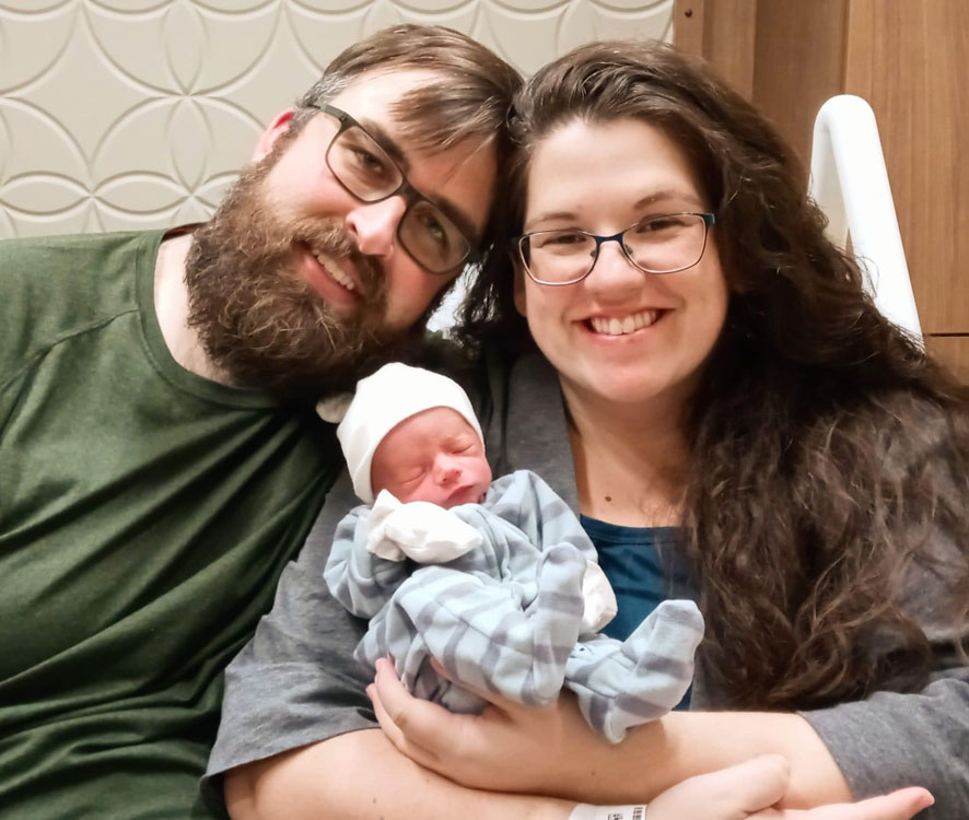Petersen Family Welcomes a Son