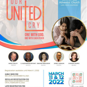 Our United Cry Prayer Conference in Indiana, March 11 & 12