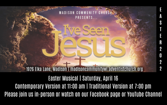 Easter Musical April 16 at Madison Community Church