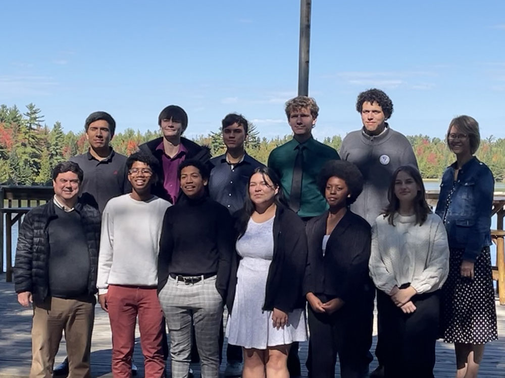 Wisconsin Academy Students Attend Leadership Training at Camp Au Sable