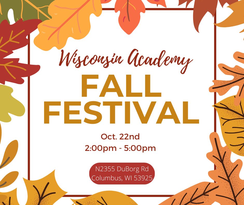 Wisconsin Academy Fall Festival: October 22